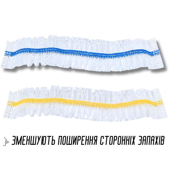 Пакеты для хранения продуктов на резинке 100 шт