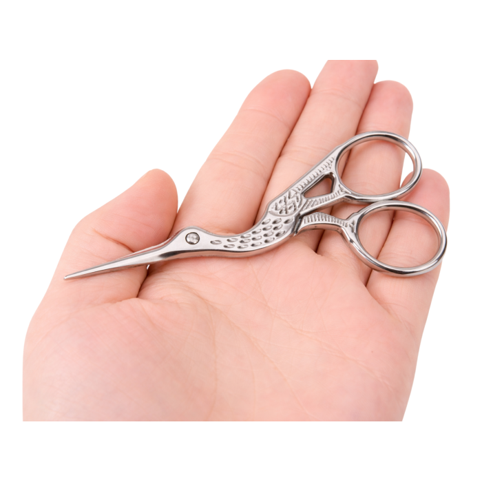 Ножницы маникюрные для ногтей "Чапля" 9.5см