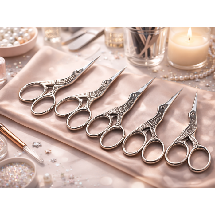 Ножницы маникюрные для ногтей "Чапля" 9.5см