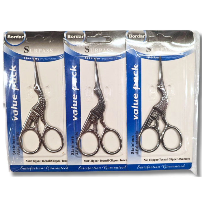 Ножницы маникюрные для ногтей "Чапля" 9.5см