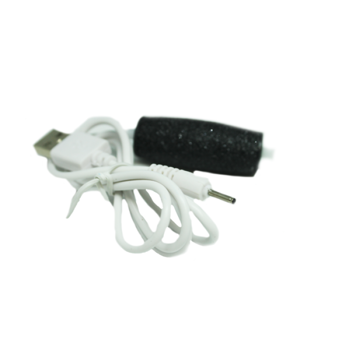 Электрическая роликовая пилка с 1 сменным роликом  и зарядным кабелем USB