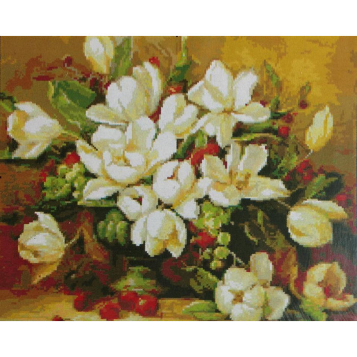 МАЛЮВАННЯ КАМІННЯМИ / Алмазна вишивка №31/50х41см