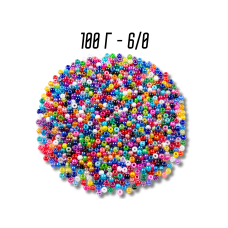 Бісер 100 грам ВЕЛИКИЙ 6/0