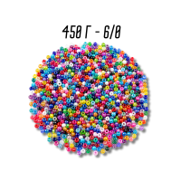 Бісер 450 грам ВЕЛИКИЙ 6/0
