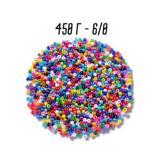 Бісер 450 грам ВЕЛИКИЙ 6/0