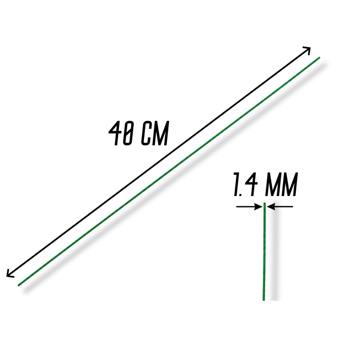 Проволока флористическая D=1.4мм х 40см