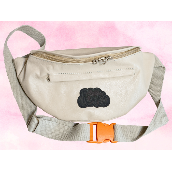 Аппликация для одежды нашивка №130 черное облако Love черный 9шт/6х4см