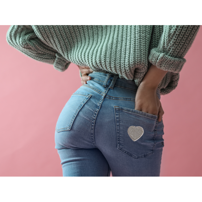 Аппликация для одежды нашивка №125 цветные сердечки 9шт/3.5х3.5см