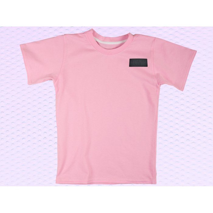 Аплікація для одягу нашивка №129 Love чорний 9шт/5х2.5см