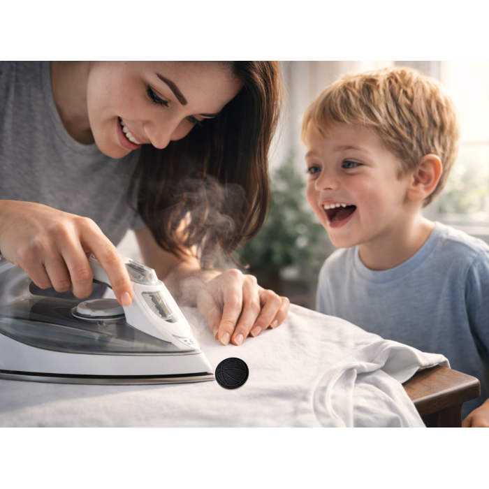 Аппликация для одежды нашивка №140 черный баскетбольный мяч 9шт/D:3,7см