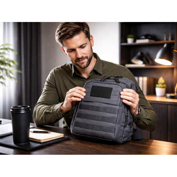 Аппликация для одежды нашивка №214 черный прямоугольник 9шт/8,4х5,4см