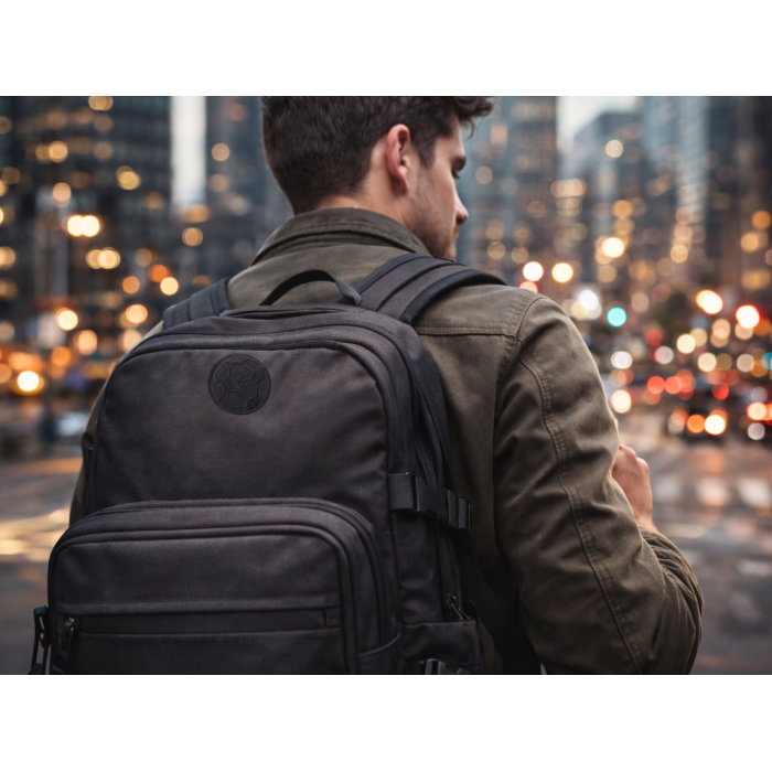 Аппликация для одежды нашивка №220 черный футбольный мяч 9шт/D:6см