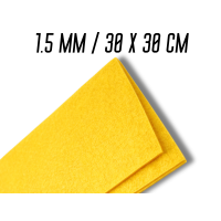 Фетр желтый 1.5мм/30х30см