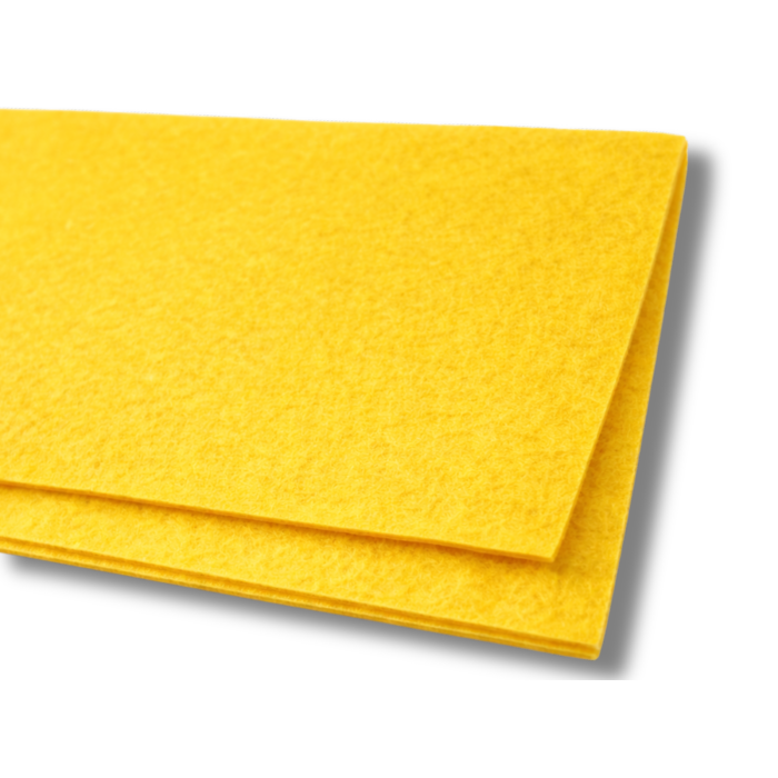Фетр жовтий 1.5мм/30х30см