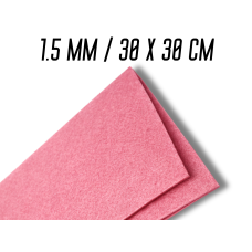 Фетр розовый 1.5мм/30х30см