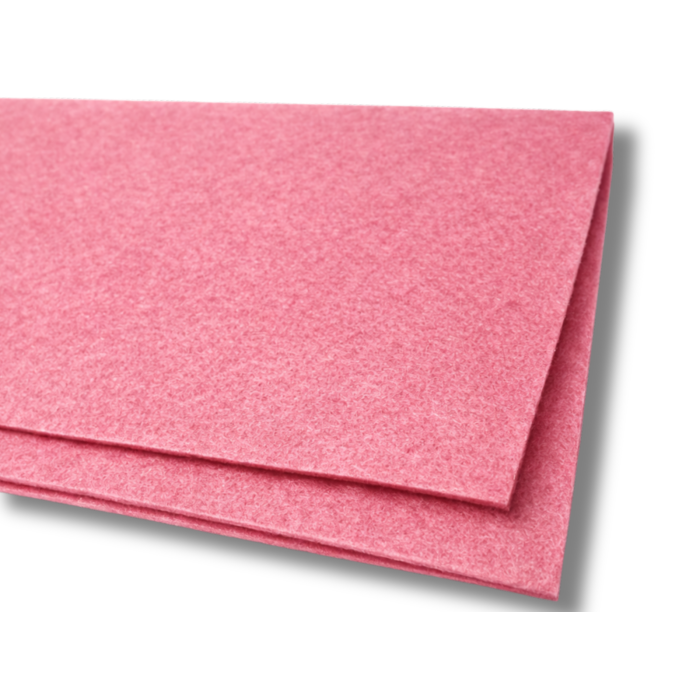 Фетр рожевий 1.5мм/30х30см