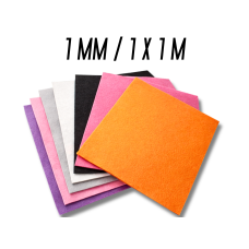Фетр 1мм разные цвета 1х1м