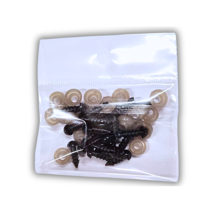 Носики для іграшок круглі 6мм/20шт