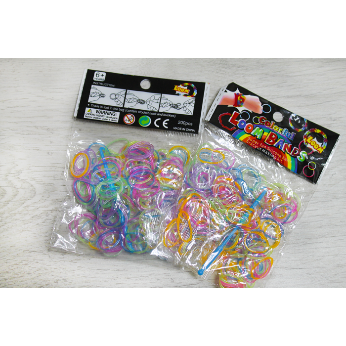  Плетіння резинками Loom Bands 200шт