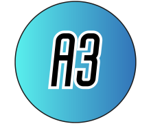 A3 крестом (42х29,7 см)