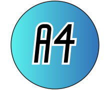 А4 крестом (29,7х21 см)