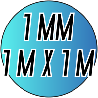 Фетр 1мм (разные цвета) 1х1м