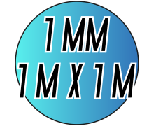 Фетр 1мм (разные цвета) 1х1м
