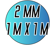 Фетр 2мм (разные цвета) 1х1м