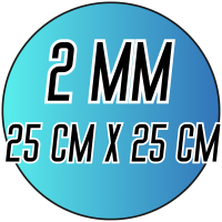 Фетр 2мм (разные цвета) 25х25см