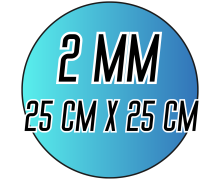 Фетр 2мм (разные цвета) 25х25см
