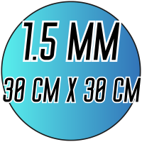 Фетр 30х30см 1.5мм (разные цвета)