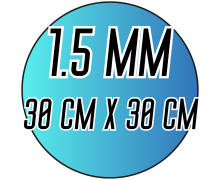 Фетр 30х30см 1.5мм (разные цвета)