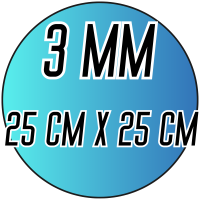 Фетр 3мм (разные цвета) 25х25см