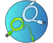 Кабель USB to micro USB (с подсветкой по всей длине, 1 м)