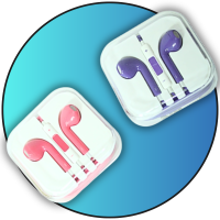 Наушники Apple EarPods с пультом дистанционного управления и микрофоном (цветные)