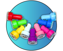 Зарядка автомобильная 2 USB 2.1A/1A