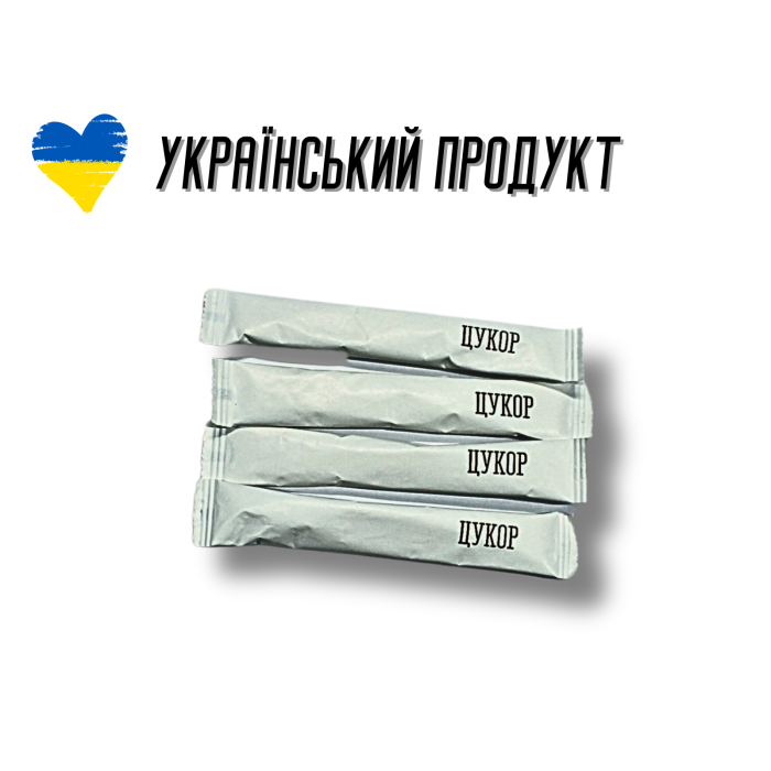 Цукор в стіках 5 грам поштучно