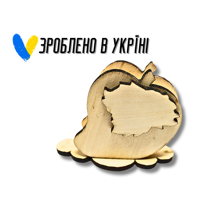 Подставка для салфеток деревянная Hand-made