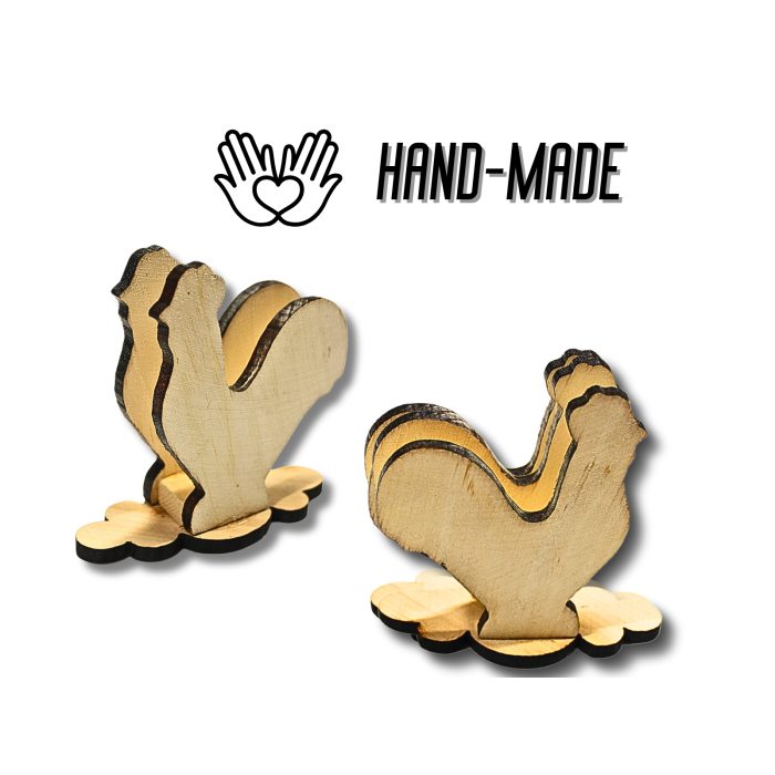Подставка для салфеток деревянная Hand-made