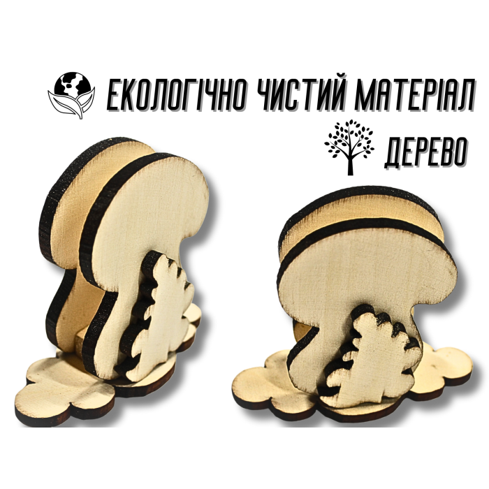 Подставка для салфеток деревянная Hand-made