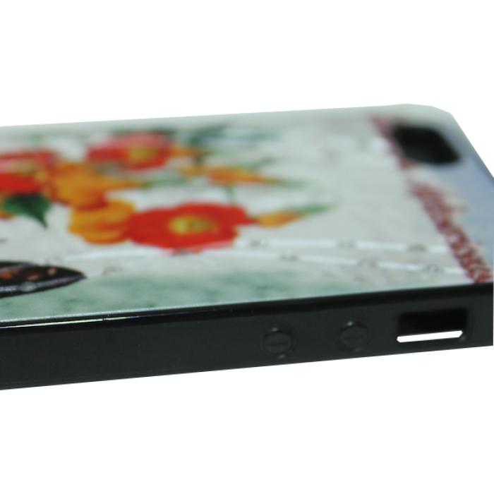 Чохол на задню панель/Flower/Apple Iphone/гумовий/5/5s/SE