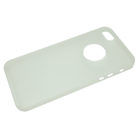 Чехол на заднюю панель Apple Iphone/ластиковый/прозрачный/5/5s/SE