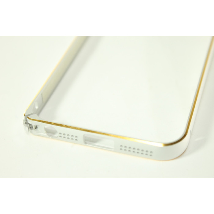 Бампер металевий  із застібкою на IPhone 5/5s/SE