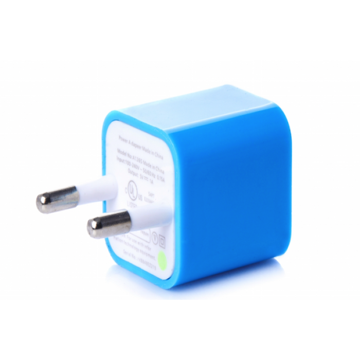 Блок живлення USB різні кольори 5Вт/1А