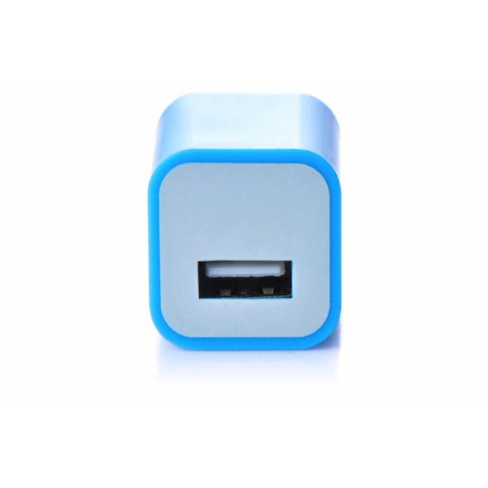 Блок живлення USB різні кольори 5Вт/1А