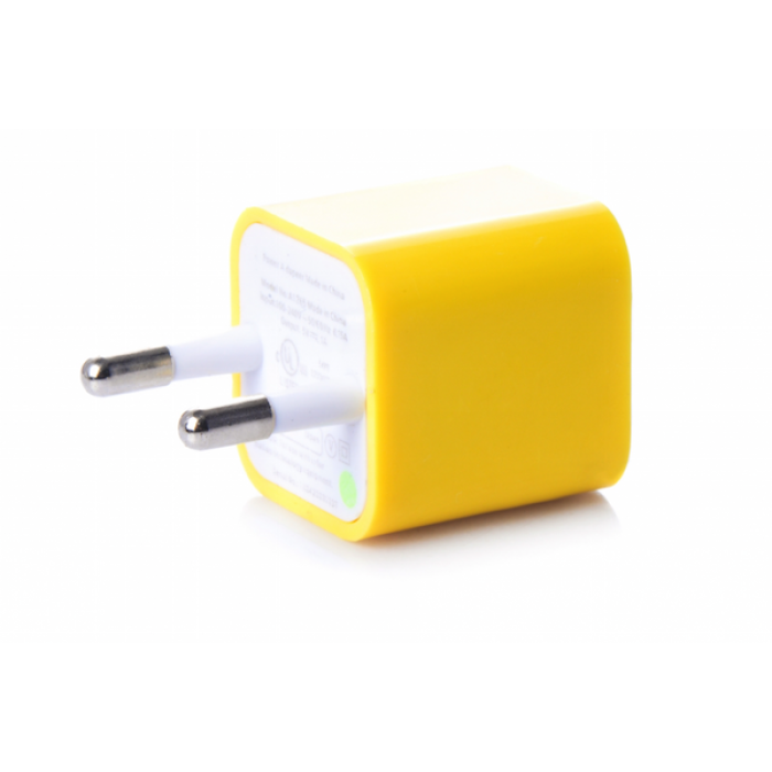 Блок живлення USB різні кольори 5Вт/1А