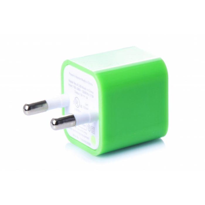 Блок живлення USB різні кольори 5Вт/1А