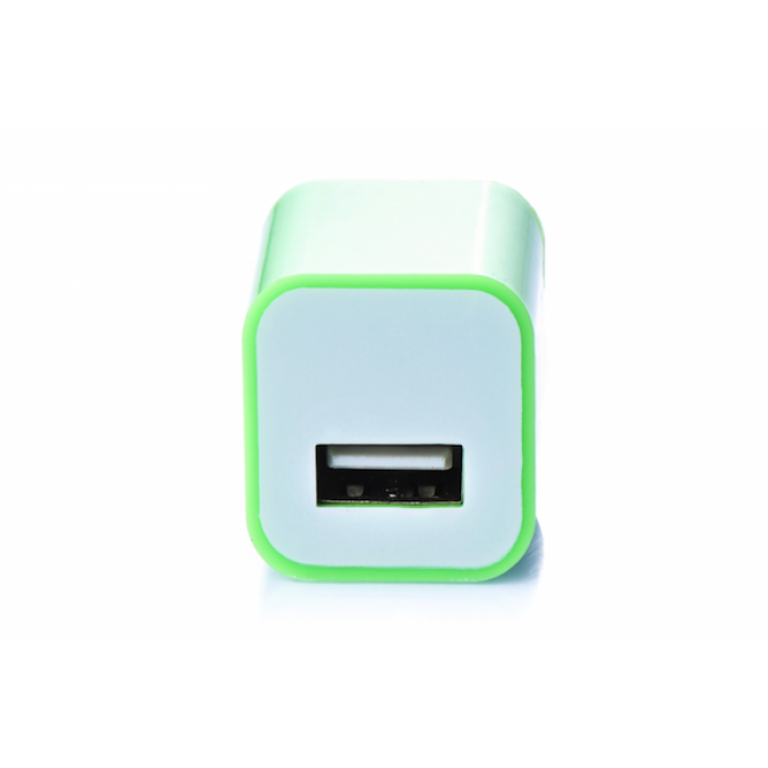 Блок живлення USB різні кольори 5Вт/1А