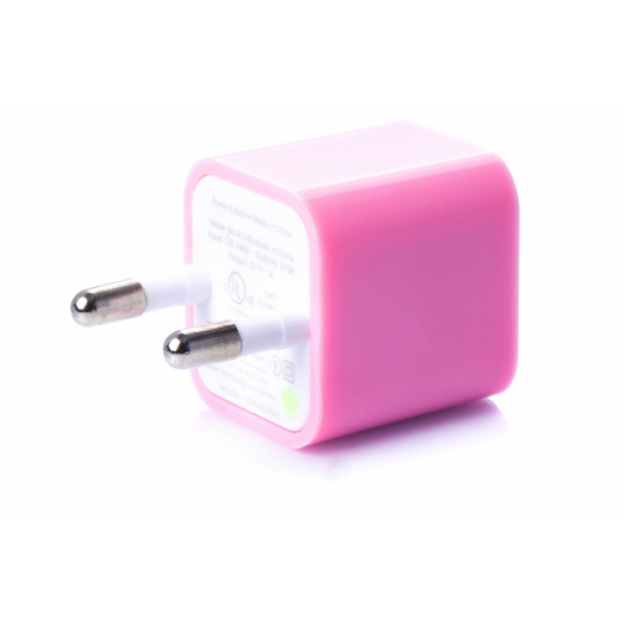 Блок живлення USB різні кольори 5Вт/1А