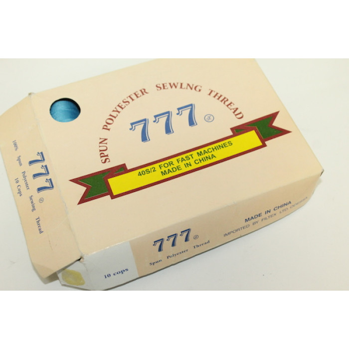 Нитки 777 Блакитні упаковка 10шт